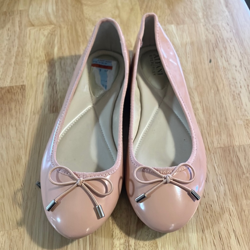 Alfani light pink flats , this is a brand from Macy’s